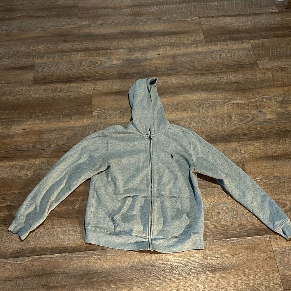Zip Up Polo Hoodie